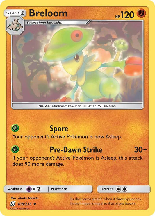 Breloom [SM - Unified Minds] 108/236