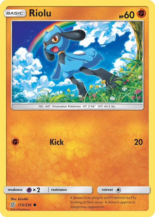Riolu (115) [SM - Unified Minds] 115/236