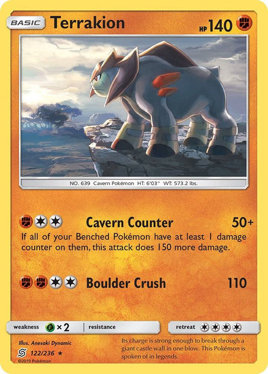 Terrakion [SM - Unified Minds] 122/236
