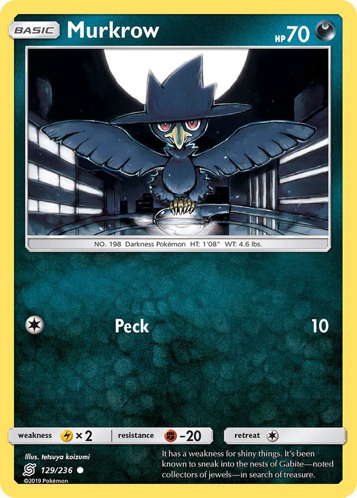 Murkrow (129) [SM - Unified Minds] 129/236