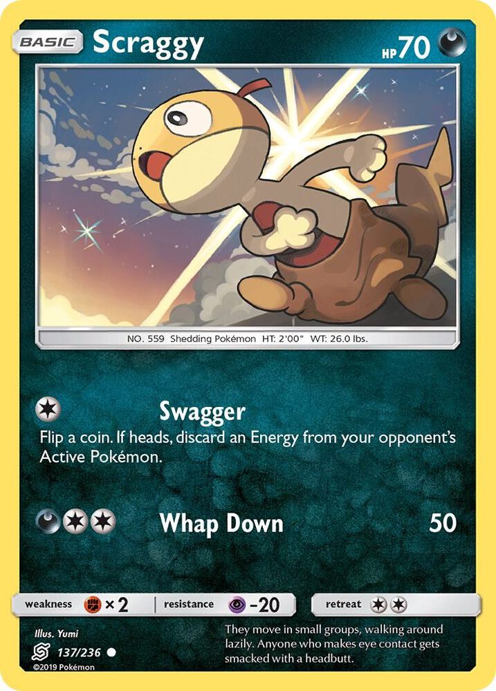 Scraggy [SM - Unified Minds] 137/236