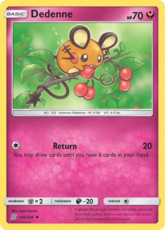 Dedenne [SM - Unified Minds] 145/236