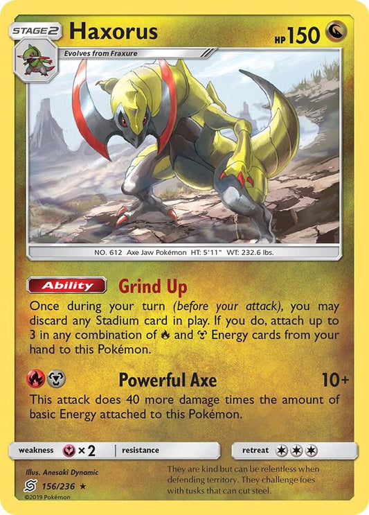 Haxorus [SM - Unified Minds] 156/236