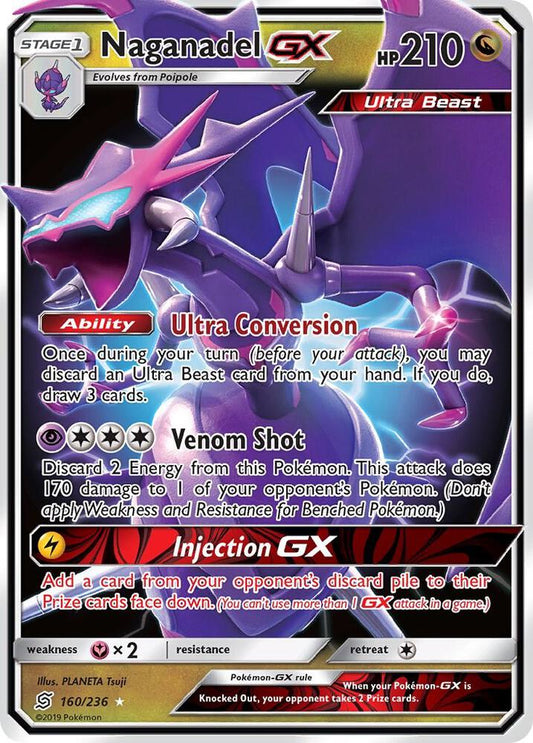Naganadel GX [SM - Unified Minds] 160/236