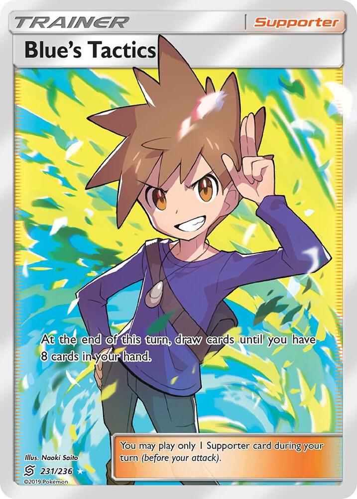 Blue's Tactics (Full Art) [SM - Unified Minds] 231/236