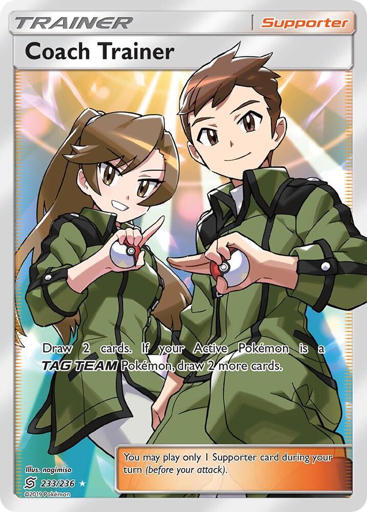 Coach Trainer (Full Art) [SM - Unified Minds] 233/236