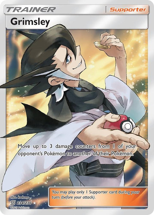Grimsley (Full Art) [SM - Unified Minds] 234/236