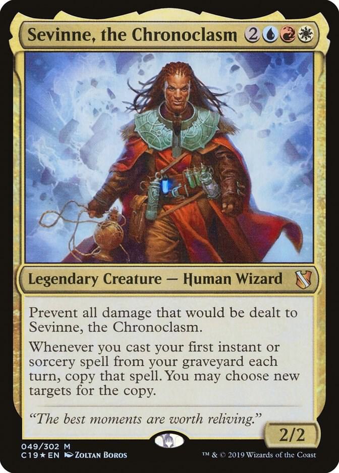 Sevinne, the Chronoclasm [Commander 2019] 49