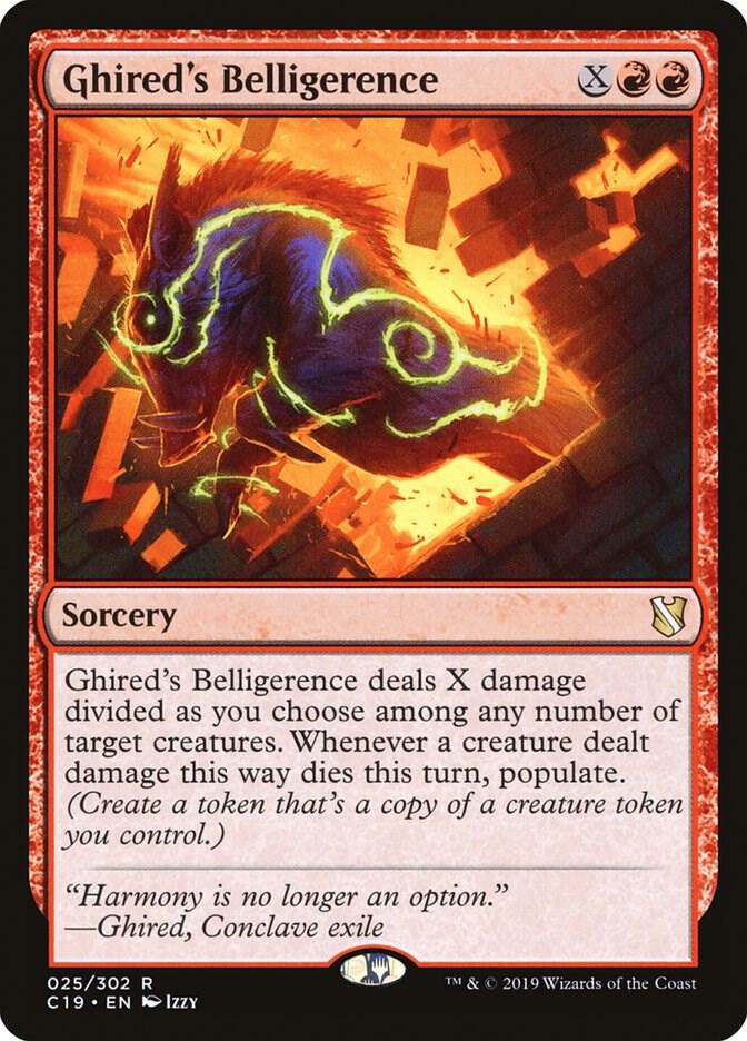 Ghired's Belligerence [Commander 2019] 25