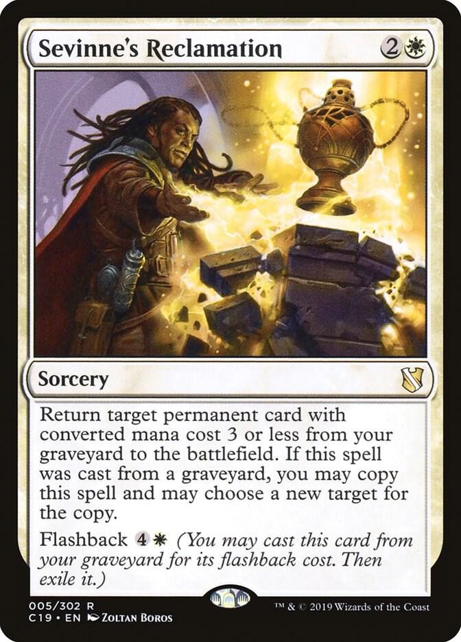 Sevinne's Reclamation [Commander 2019] 5