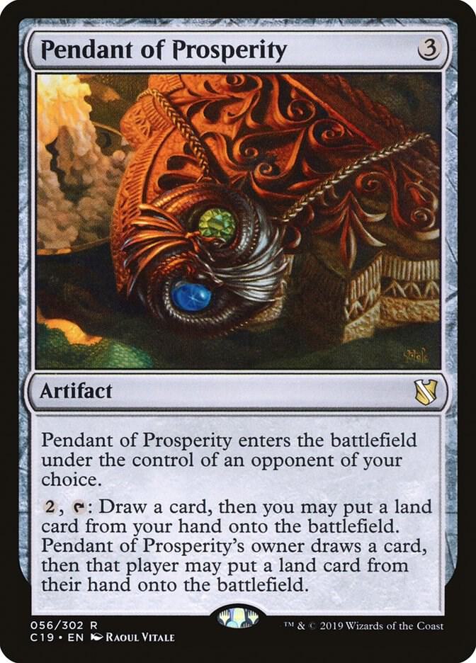 Pendant of Prosperity [Commander 2019] 56