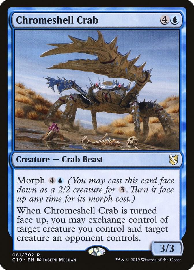Chromeshell Crab [Commander 2019] 81