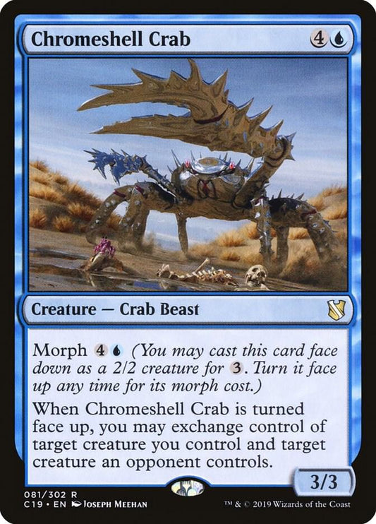 Chromeshell Crab [Commander 2019] 81