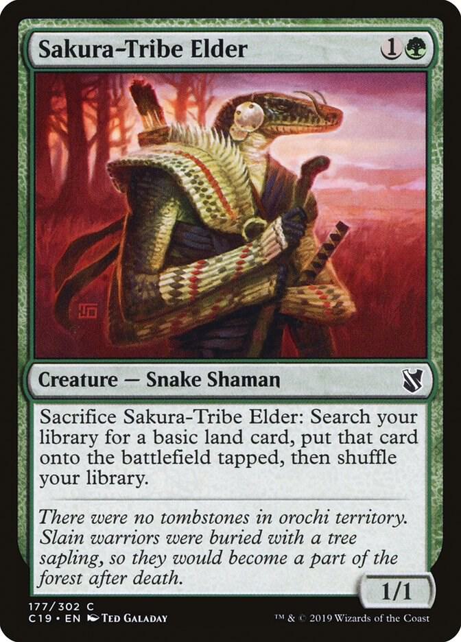 Sakura-Tribe Elder [Commander 2019] 177