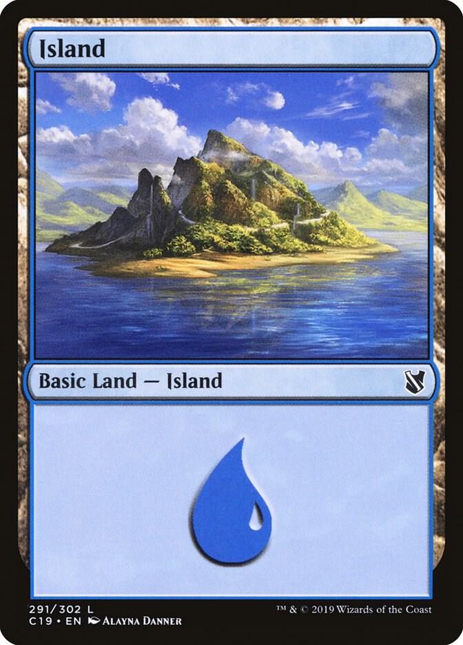 Island (291) [Commander 2019] 291