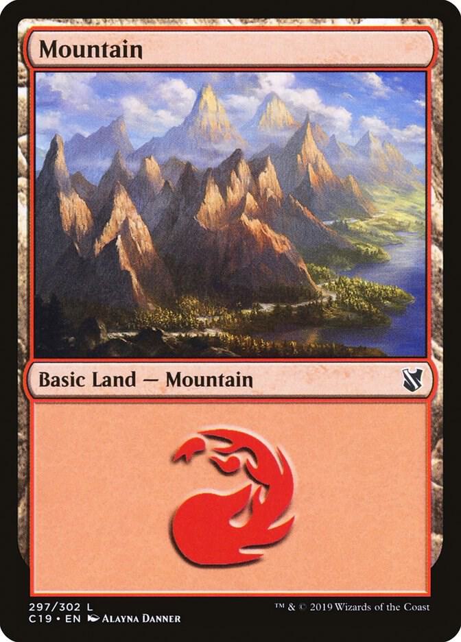 Mountain (297) [Commander 2019] 297