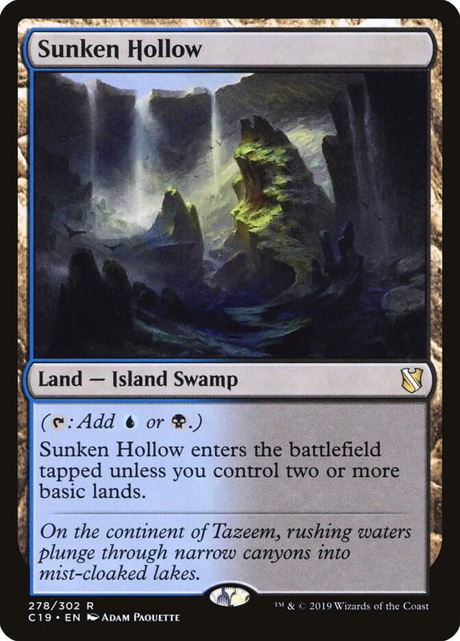 Sunken Hollow [Commander 2019] 278