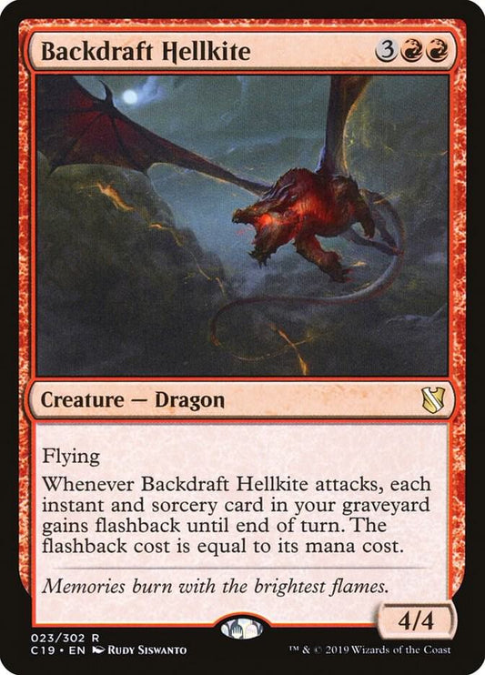 Backdraft Hellkite [Commander 2019] 23