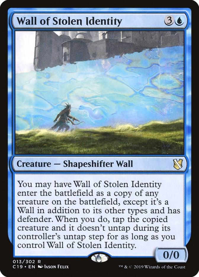 Wall of Stolen Identity [Commander 2019] 13