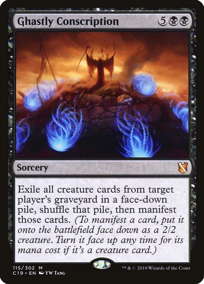 Ghastly Conscription [Commander 2019] 115