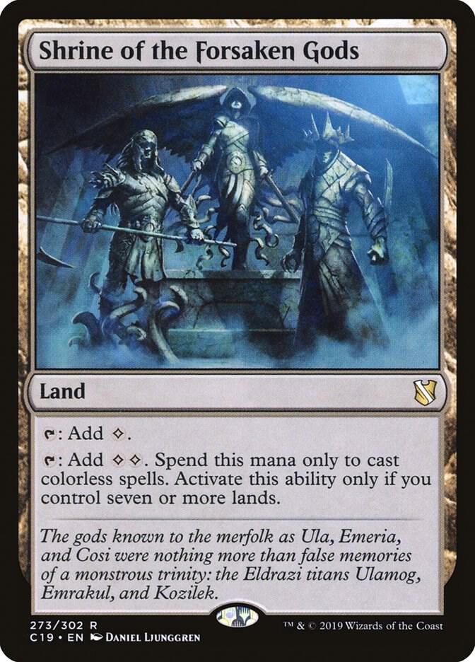 Shrine of the Forsaken Gods [Commander 2019] 273