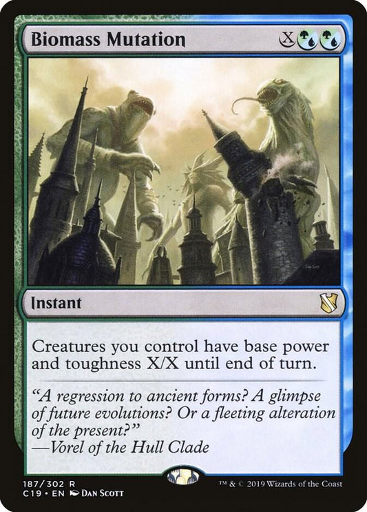 Biomass Mutation [Commander 2019] 187