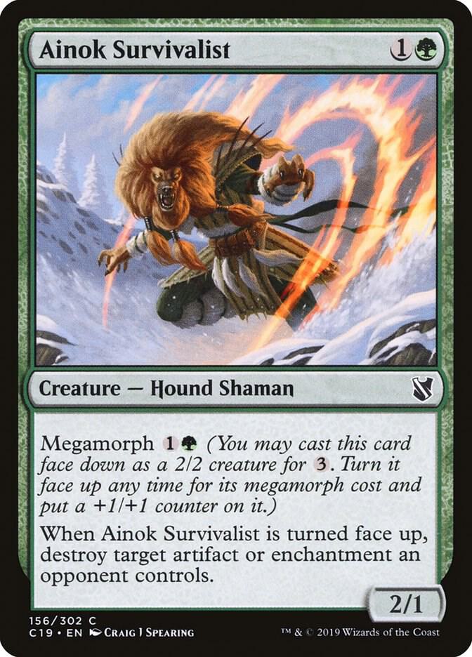 Ainok Survivalist [Commander 2019] 156