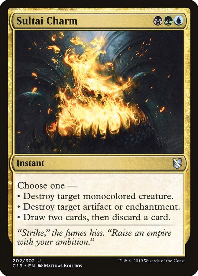 Sultai Charm [Commander 2019] 202
