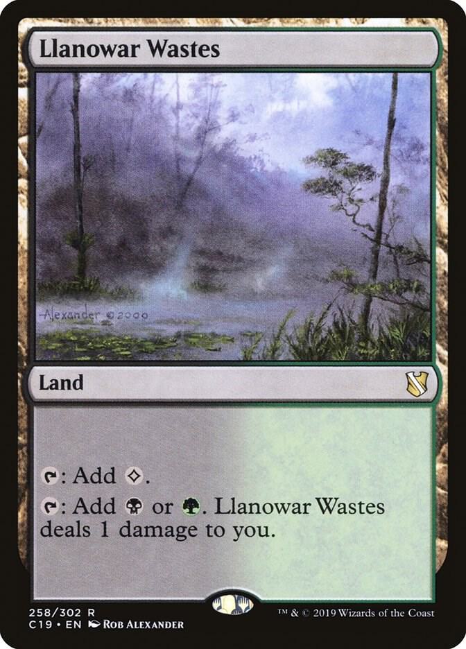 Llanowar Wastes [Commander 2019] 258