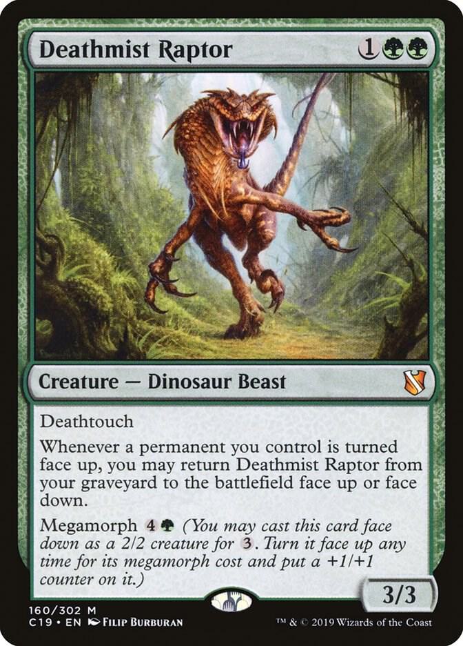 Deathmist Raptor [Commander 2019] 160