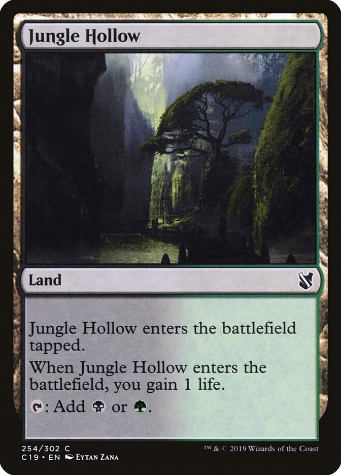 Jungle Hollow [Commander 2019] 254