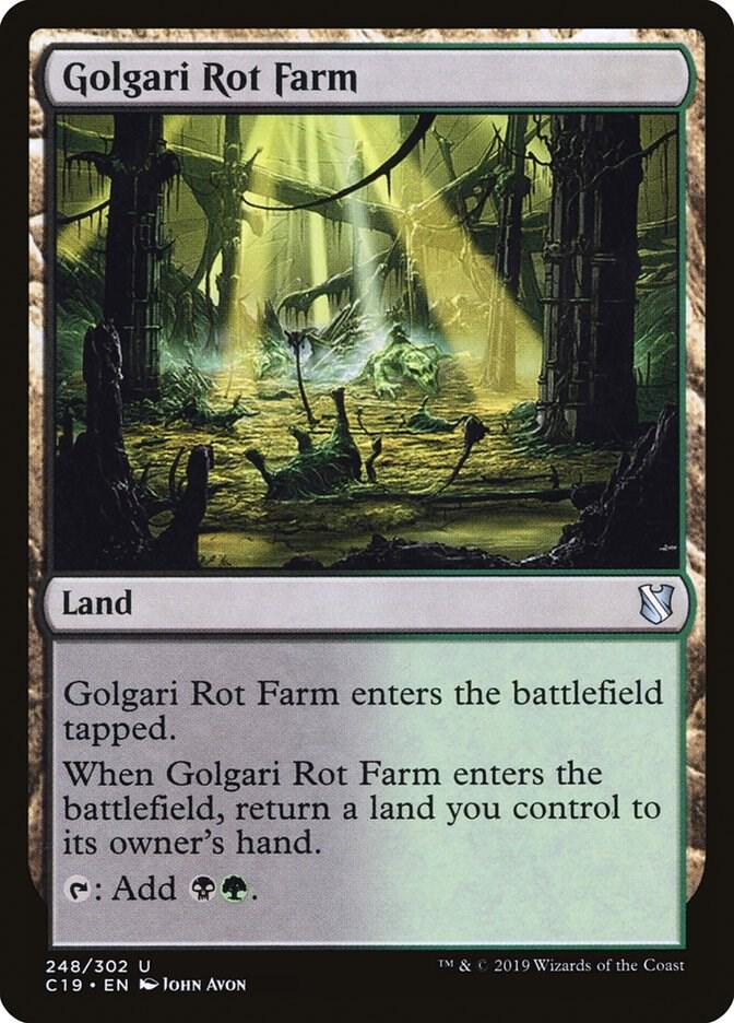 Golgari Rot Farm [Commander 2019] 248