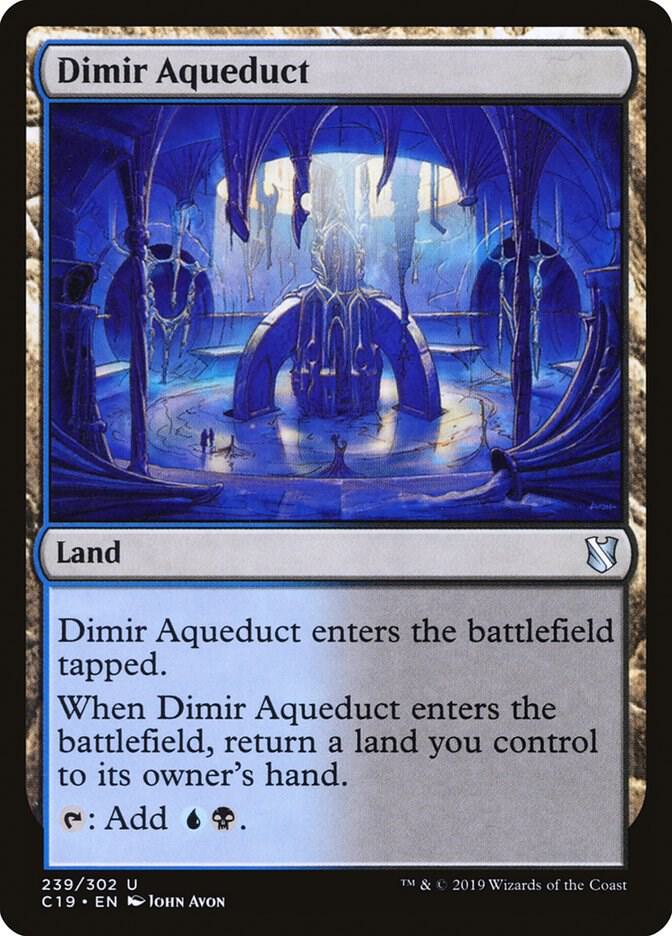 Dimir Aqueduct [Commander 2019] 239