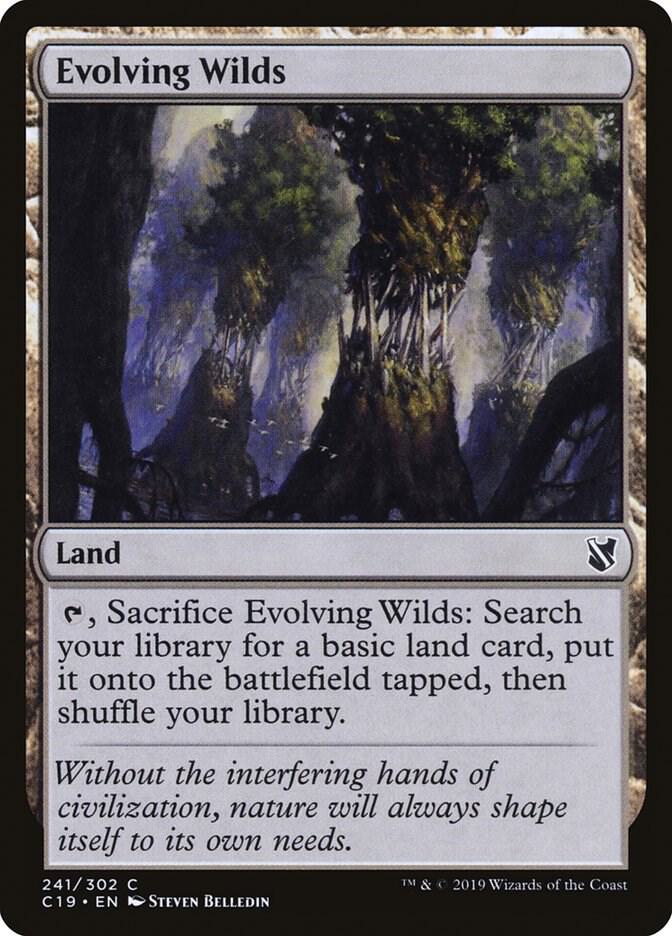 Evolving Wilds [Commander 2019] 241