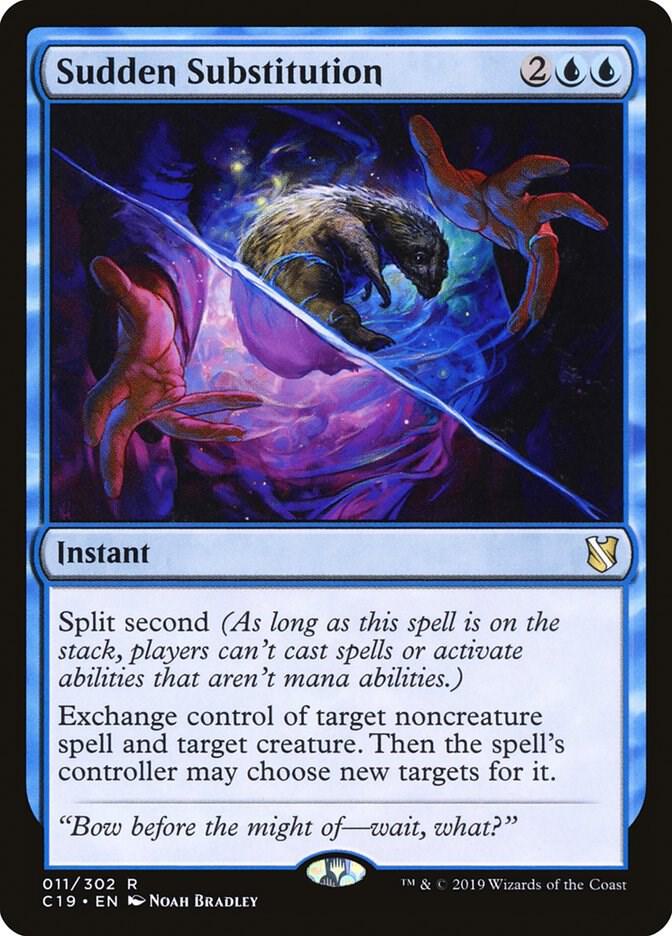Sudden Substitution [Commander 2019] 11