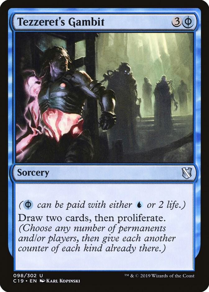Tezzeret's Gambit [Commander 2019] 98