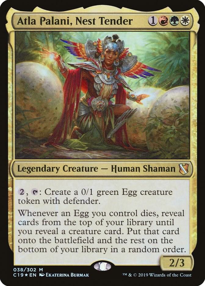 Atla Palani, Nest Tender [Commander 2019] 38