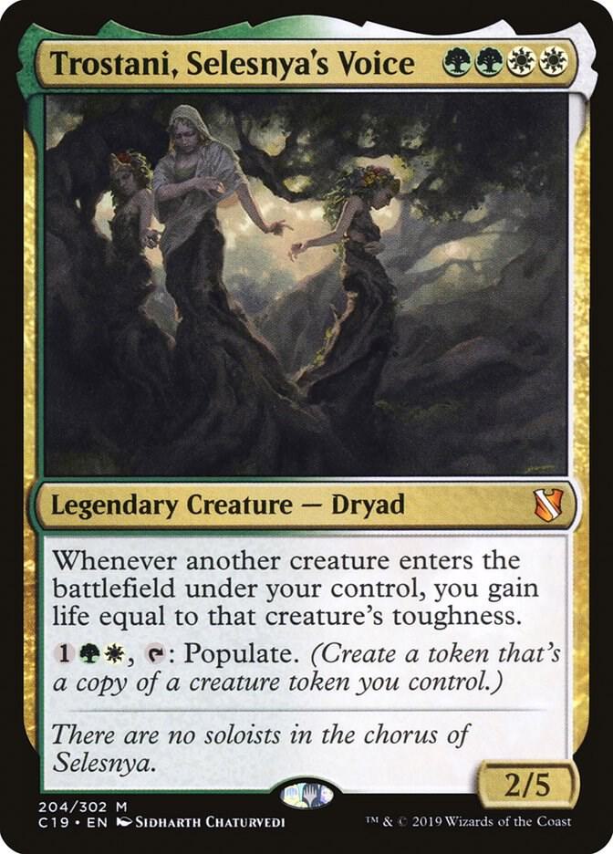Trostani, Selesnya's Voice [Commander 2019] 204