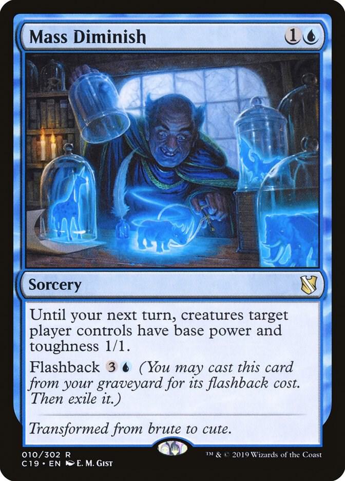 Mass Diminish [Commander 2019] 10