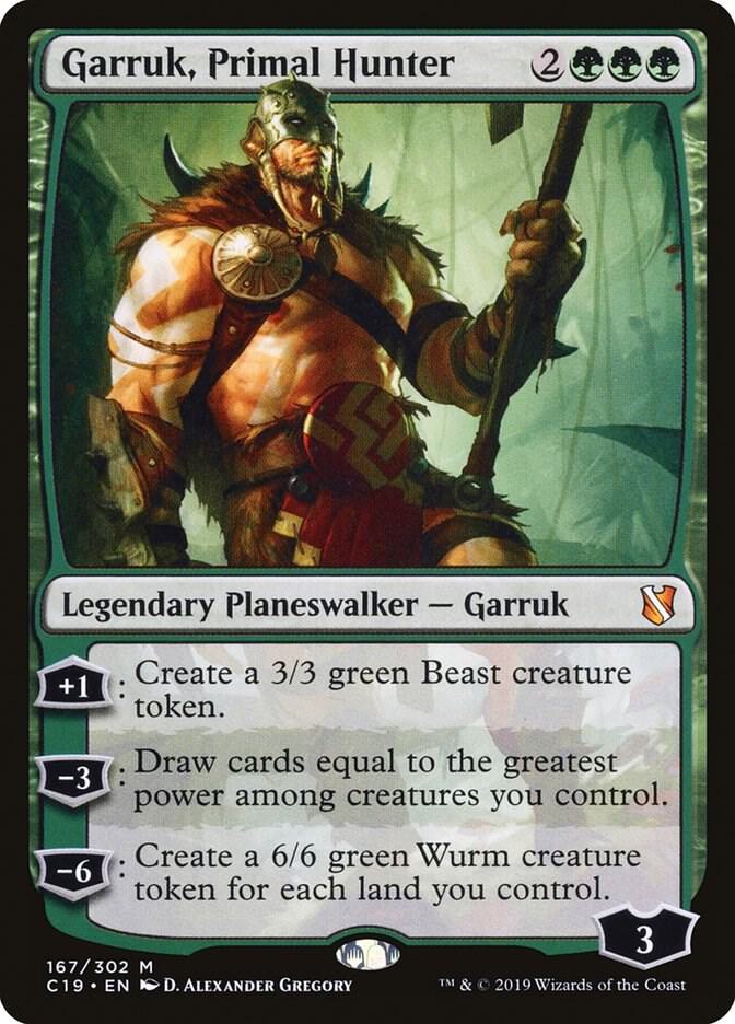 Garruk, Primal Hunter [Commander 2019] 167