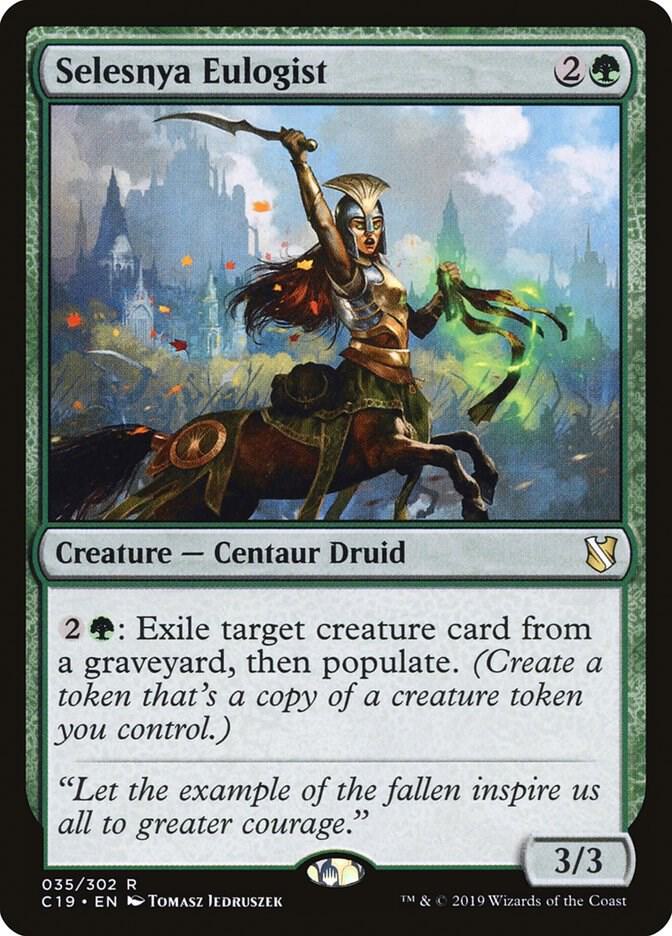 Selesnya Eulogist [Commander 2019] 35