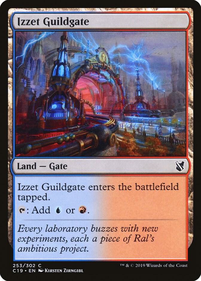 Izzet Guildgate [Commander 2019] 253