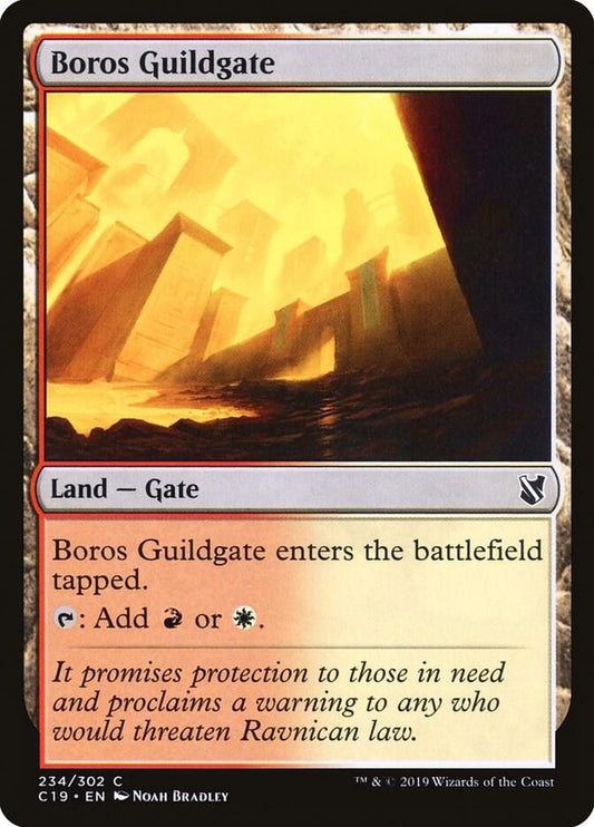 Boros Guildgate [Commander 2019] 234