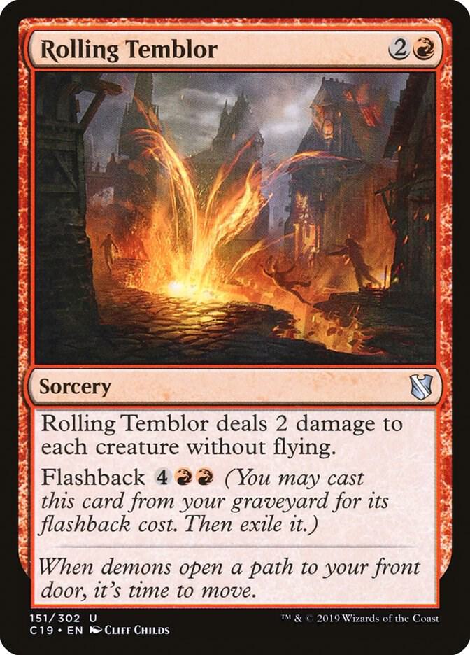 Rolling Temblor [Commander 2019] 151