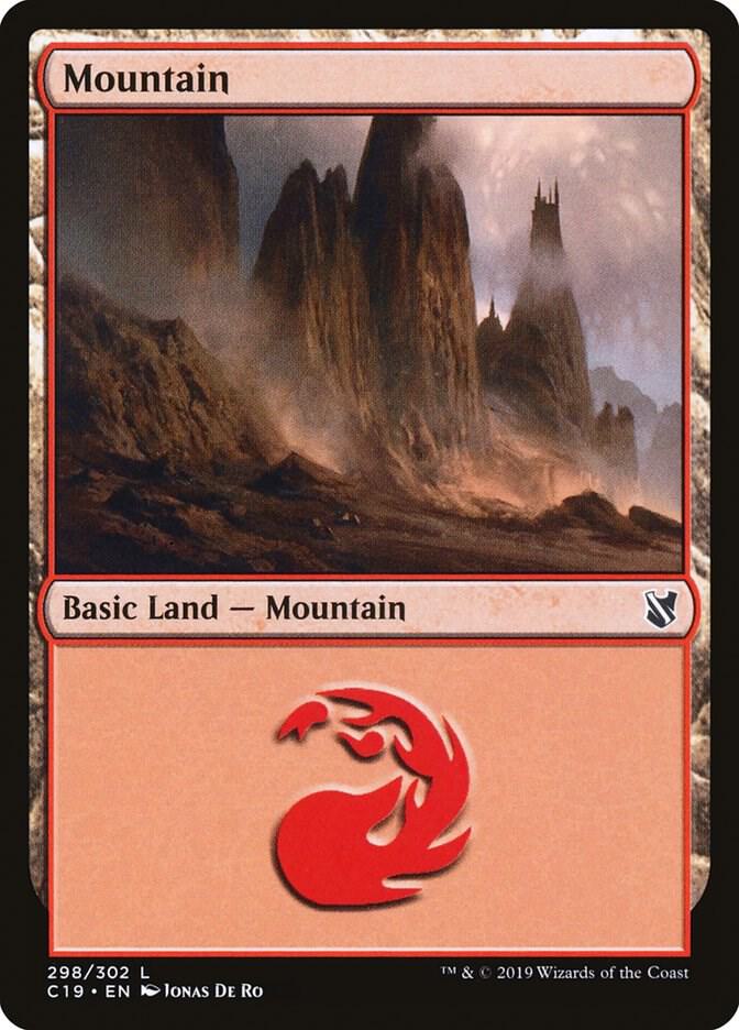 Mountain (298) [Commander 2019] 298