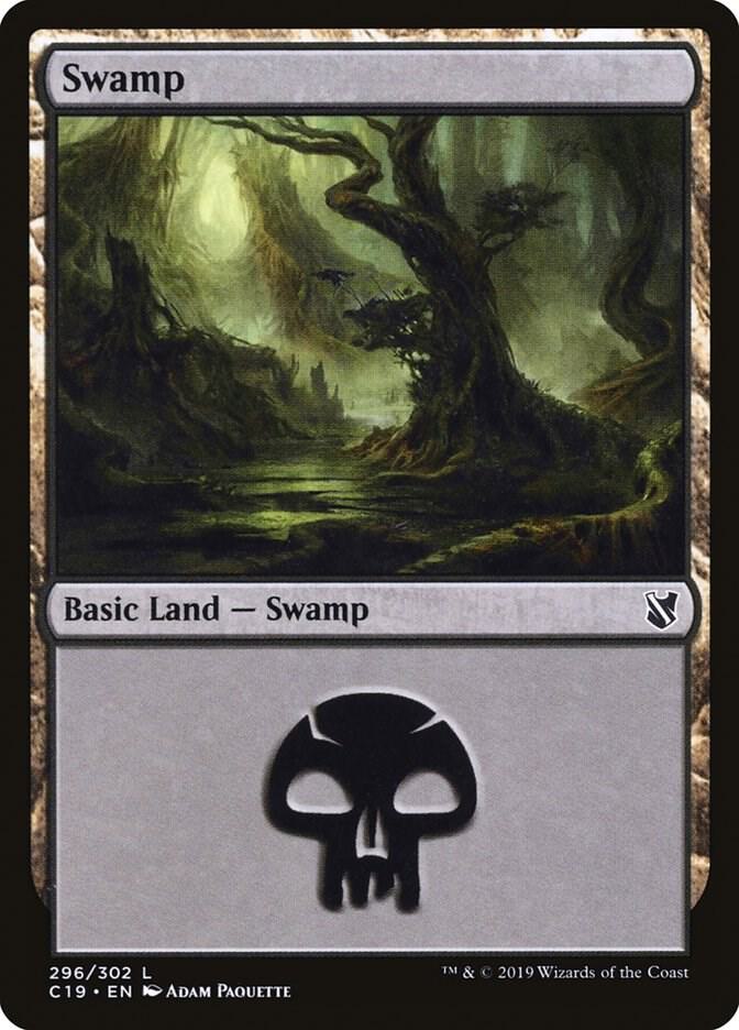Swamp (296) [Commander 2019] 296