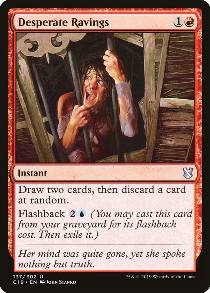 Desperate Ravings [Commander 2019] 137