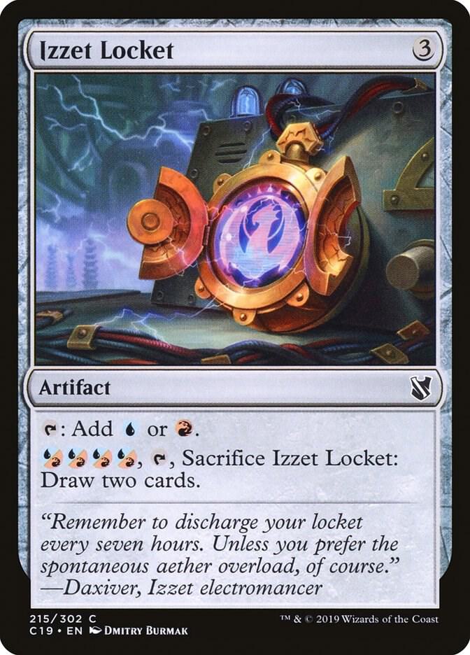 Izzet Locket [Commander 2019] 215