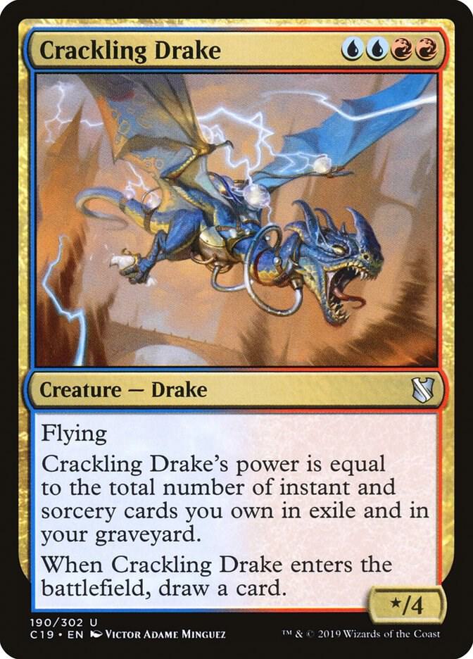 Crackling Drake [Commander 2019] 190