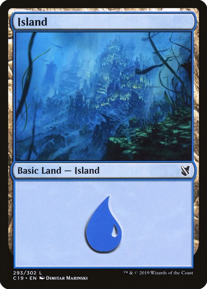 Island (293) [Commander 2019] 293